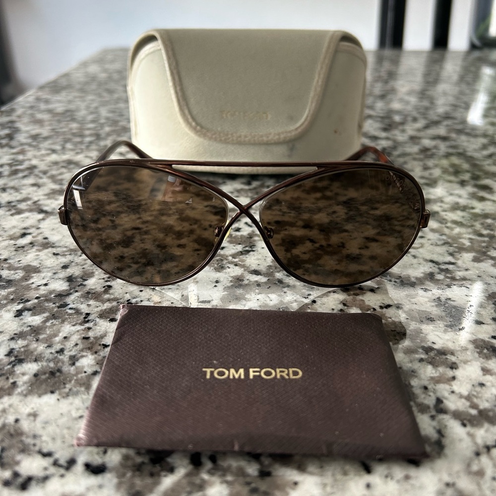 TOM FORD Aviator Sunglasses
